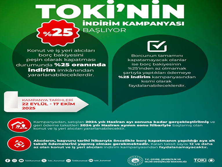 TOK'NN NDRM KAMPANYASI 22'EYLLDE BALIYOR!
